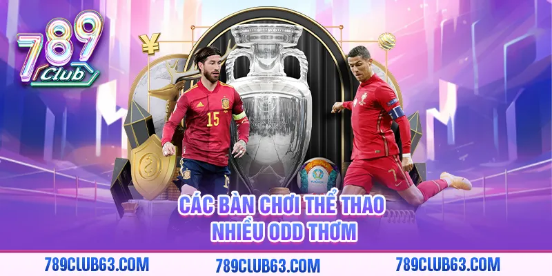 Các bàn chơi thể thao nhiều odd thơm